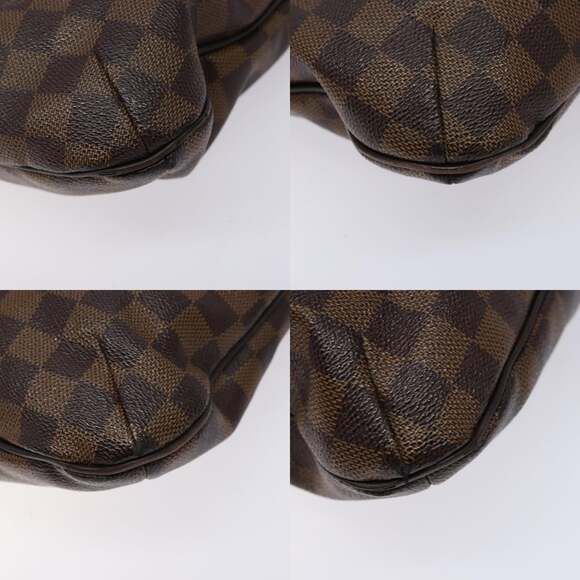 LOUIS VUITTON Damier Ebene Bloomsbury PM Shoulder Bag N42251 - Picture 10 of 13